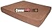 Barker Beds Replacement Cover (Sleek, Large, Khaki) – Soft Microfiber Dog Bed Cover for 7