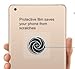 SMART & EASY Magnetic Car Mount Metallic Plates - Car Magnetic Phone Mount Stickers (Accessories Kit: 6X Metal Plates, 6X Adhesives)