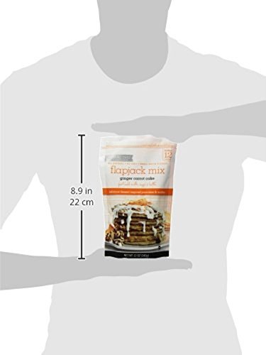 Ginger Carrot Cake Flapjack, Pancake and Waffle Mix - Classic Mix for Easy Pancakes - Urban Accents,12-Ounce - Thumbnail 6