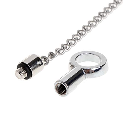 Abcidubxc Bissanzeiger, Angeln Swinger Edelstahl Schlinge Kette Bissanzeiger Karpfenalarm Hängesensor Tackle Outdoor… – Bild 6
