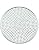 Winco AMS-8, Aluminum Mega Pizza Screen, 8-Inch Inner Diameter and 8.25-Inch Outer Diameter Pizza Crisper, Perforated Pizza Disk