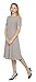 Marycrafts Women's Work Office Business Fit and Flare Midi Dress