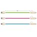 NICEYOU 30CM 1Ft BLUE 2 in 1 Lightning to MicroUSB Charge and Sync Cable for Apple iPhone Samsung Android Cell Phones Smartphones Tablets