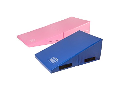 image for Incstores Gymnastics Wedge Shape Incline Mats - Blue (14