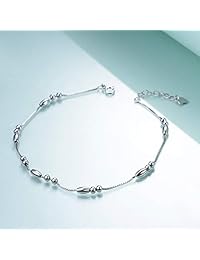 WINNICACA - Pulsera de plata de ley 925 con brújula, velero, unicornio y cuentas, para mujeres y niñas
