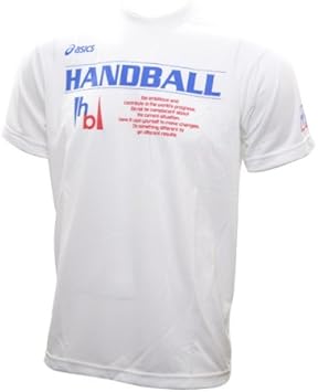 Amazon Co Jp Asics アシックス Xh003n ハンドボールtシャツ プラクティスウェア トレーニング01a ホワイトa Xo スポーツ アウトドア