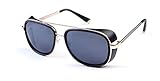 Outray Unisex Retro Iron Man Wrap A15 Sunglasses