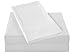 Honeymoon 1800 Brushed Microfiber Bed Sheet Set, Ultra Soft, Queen - White