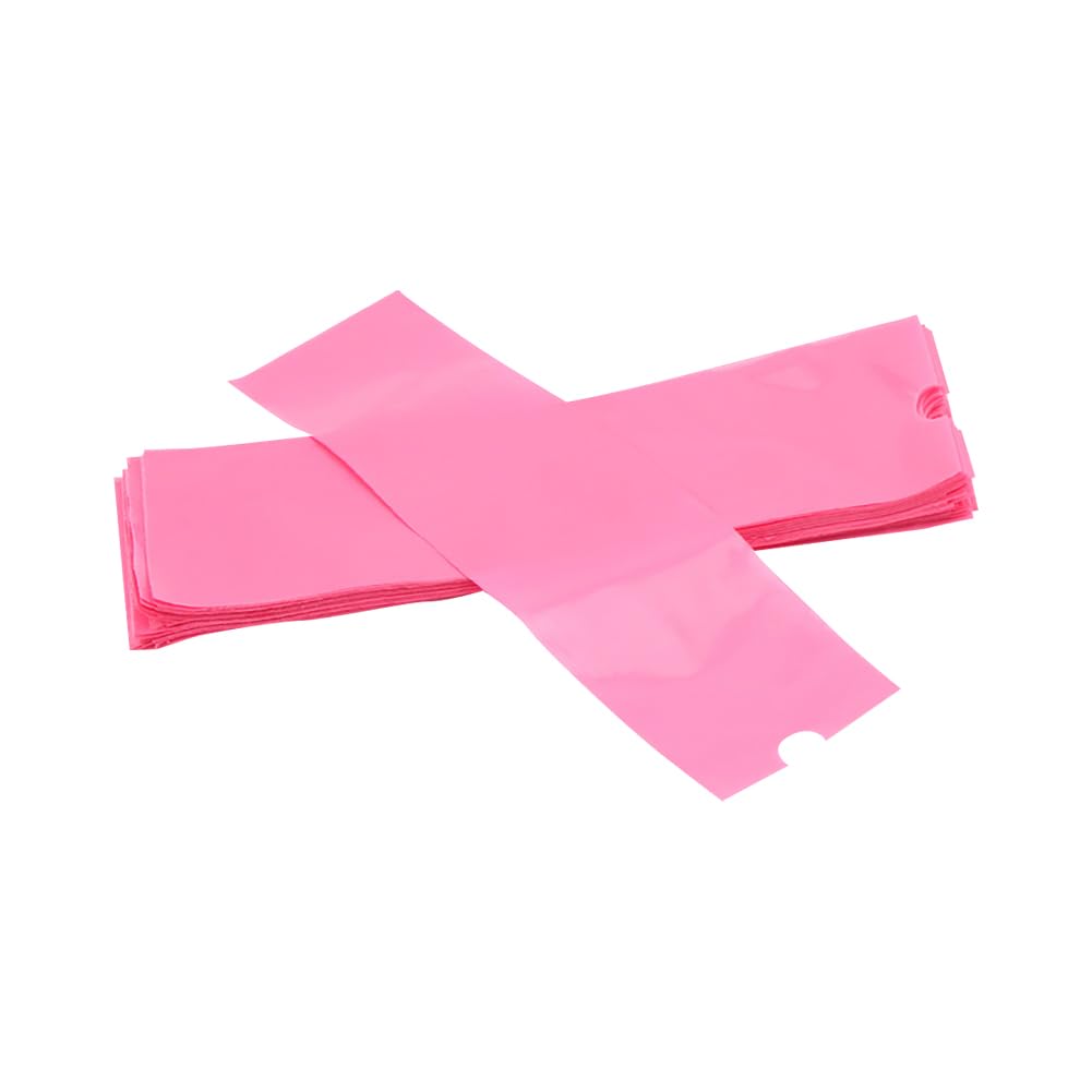 200 Pcs Large Tattoo Machine Covers Wide Tattoo Machine Sleeves Wide Tattoo Pen Covers Large Tattoo Pen Bags Tattoo Salon Supplies Pink