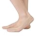 Jarseen 4 Pairs Women's No Show Liner Non Slip Nylon Hidden Socks (4Nude)