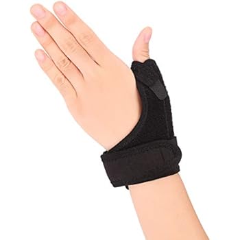 Thumb Brace Support - Thumb Spica Splint for Arthritis, Tendonitis - Fits Both Right & Left Hand - Small Size - Fits Wrists Up to 7