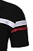 Men 's cotton casual polo short - sleeved t shirt-Black-L