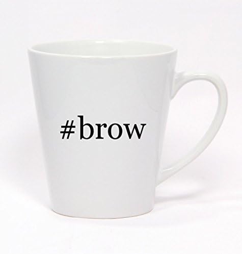 #brow - Hashtag Ceramic Latte Mug 12oz
