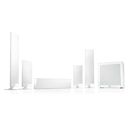 KEF T205WH 5.1 Home Theater System – White