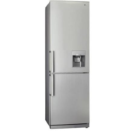 LG GCF399BLCA nevera y congelador Independiente Platino, Plata 104 ...