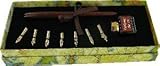 Wooden Pen Calligraphy Gift Set with 7 Nibs & Ink in Gift Box CAL2