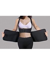 Ypser - Chaleco de neopreno para sauna con cinturón ajustable