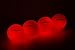GoBright Red LED Light Up Golf Balls - Ultra Bright Glow in The Dark Night Golf Balls (Pack of 4)