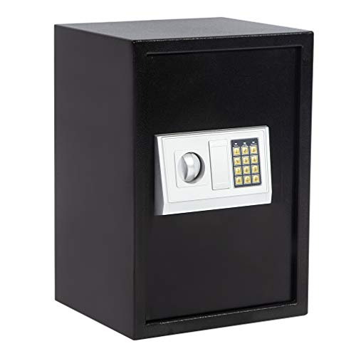 Safe Box,Lock Box Electronic Safe Box,Combination Security Cabinet Digital Safe Box 1.8 CF Large for Office Home Hotel Gun Jewelry Money Safe