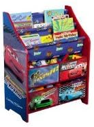 Toy / Game Brilliant Delta Disney Cars Book And Toy Organizer W/ Two Large Areas - Makes A Great Gift!