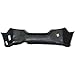 MBI AUTO - Painted to Match, Rear Bumper Cover Replacement for 2006-2011 Honda Civic Coupe 2-Door 06-11, HO1100234