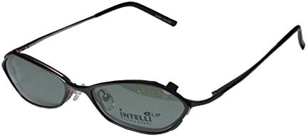 Elite Eyewear Intelli Clip 732 Womens/Ladies Designer Full-rim Sunglass Lens Clip-Ons Spring Hinges Eyeglasses/Eyeglass Frame