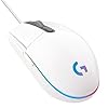Logitech G203 LIGHTSYNC Gaming Mouse with Customizable RGB Lighting, 6 Programmable Buttons, Gaming Grade Sensor, 8K DPI…
