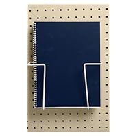 STORE001 6pc, 2-Piece Expandable Literature Display for Pegboard