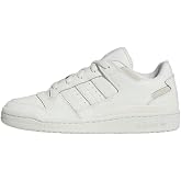 adidas Men's Forum Low CL Core whiteFtwr White/Grey one 14 US