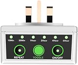 HBN Countdown Timer Plug 240V 13A With Repeat Function 15/30/60/120/240 Mini view 2