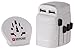 SKROSS 1.3025 PRO World + USB Travel Adaptor with USB Charging Port (2400 mA)