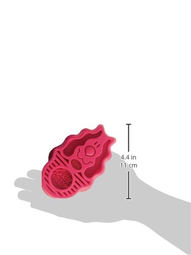 KONG ZoomGroom, Dog Grooming Brush, Raspberry