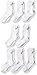Under Armour Boys Charged Cotton 2.0 Crew Socks (8 Pack), Large, White