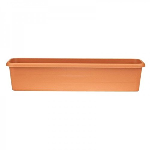 Stewart Terrace Trough, 40 cm - Terracotta
