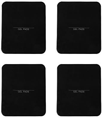 Unilive Reusable Sticky Gel Pad Cell Pad Anti Slip Phone Holder for Kitchen Bathroom House Car-4 Pack (Square)