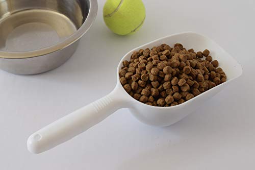 2 Cup Food Scoop Jumbo Scoop Heavy Duty Pet Food Scoop for Dog Food, Bird Seed or Cat Food Large Scoop