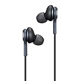 Earphones Headset Earbuds w/Mic Headphones for Samsung Galaxy S9 S8 S7 S8/S9 Plus Note 8 9 J7 Apple iPhone 8 X LG G6 G7 V40 V30 V20 Pixel 2 3 HTC U11 U12 Moto Z2 Z3 G6 E OnePlus 5 6 -by Moona (Black)