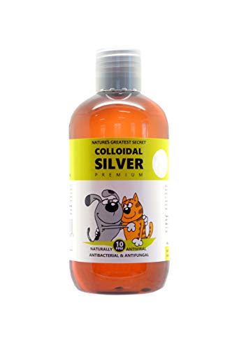 Nature's Greatest Secret Colloidal Silver Antibacterial Pets Bottle, 250 ml
