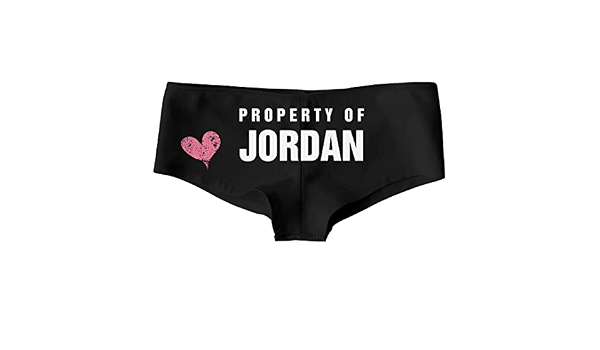 Amazon.com: Propiedad de Jordan Undies: Ropa interior descarada de baja  elevación : Ropa, Zapatos y Joyería