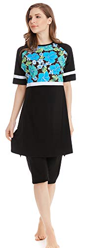 TianMai 2019 Nieuwe moslimzwemkleding met korte mouwen voor islamitische vrouwen, bescheiden zwempak strandkleding… - Image 4