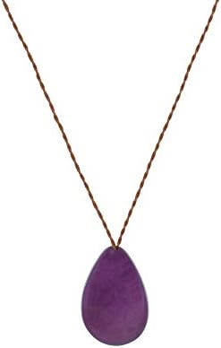 Les Poulettes Jewels - Necklace Drop in Tagua