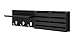 kieragrace KG Sydney Wall Shelf and Mail Holder with 3 Hooks - Black, 24