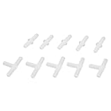 10 PCS Aquarium Airline Air Tube Tubing Connectors Filters