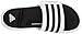adidas Men's Superstar Slide Running Shoe Black/White, 11 M US
