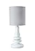Little Love by NoJo Separates Collection Lamp and Shade, Grey/White