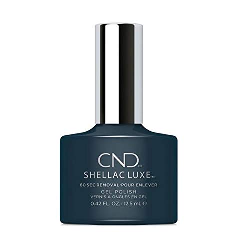 CND SHELLAC LUXE Nail Polish, Indigo Frock