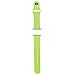 FanTEK Soft Silicone Sport Style Replacement iwatch Strap for Apple Wrist Watch 42mm Models - Small/Medium - Green