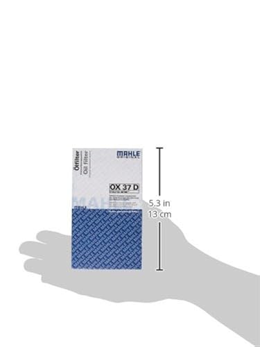 Filtro Olio MAHLE ORIGINAL OX 37D - Per Motori, Diametro 41.5 Mm - Foto 5