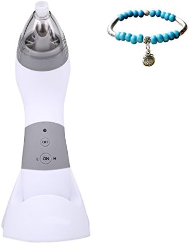 Jannychen Blackhead Cleanser Electric Pore Cleanser Exfoliates and Resurfaces The Skin Comedo Pore Cleanser Diamond Microdermabrasion Suction Rechargeable Skin Scrubber Machine