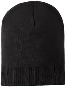 TOP HEADWEAR 100% Cotton Beanie - Black at Amazon Men's Clothing store